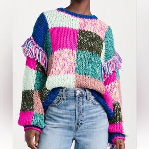 Scotch & Soda Multicolor Patchwork Sweater s/m